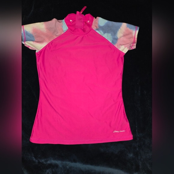 Eddie Bauer girl's rash guard size Large 14/16 - Picture 1 of 4